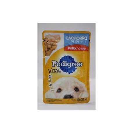 Effem Media Caja Pedigree Cachorro Pollo 100G/20P-Despensaenlinea