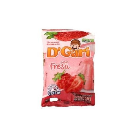 DÂ´Gari Caja Gelatina Fresa Leche 720G/10P-Despensaenlinea