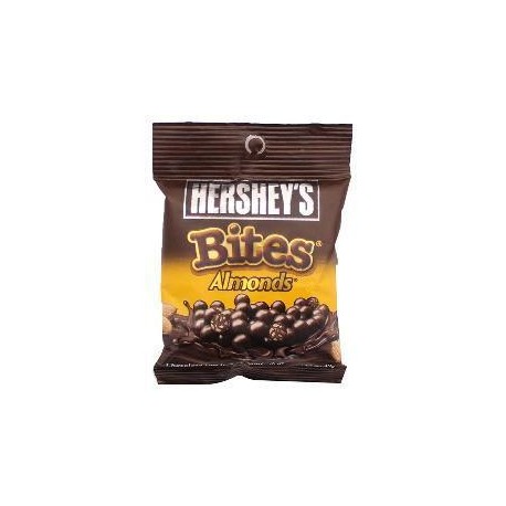 Hersheys Caja Chocolate Hersheys Almonds Bites 6P/12EX/43G-Despensaenlinea