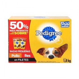 Effem Alimento para Perro Pedigree Razas Pequeñas 12P/150G - ZK-Despensaenlinea