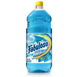 Colgate Palmolive Caja Limpiador Fabuloso Mar Fresco 1L/12P-Despensaenlinea