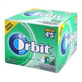 Mondelez Caja Chicle Orbit 4S Hierbabuena 24C/40P-Despensaenlinea