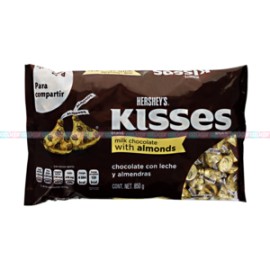 Hersheys Caja de Chocolates Kisses Hershey`s Almonds 5C/807G-Despensaenlinea