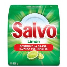 Procter & Gamble Media Caja Lavatrastes Salvo Limon 250G/24P-Despensaenlinea