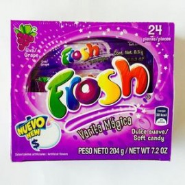 MayoreoTotal Caja de Dulce Frosh Uva 24C/24P-Despensaenlinea