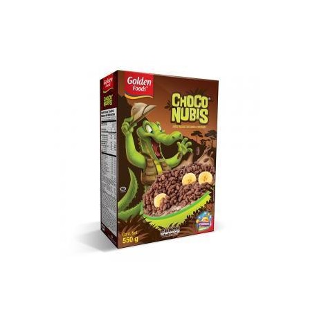 Golden Foods Caja cereal Choco Nubis 500G/10P-Despensaenlinea