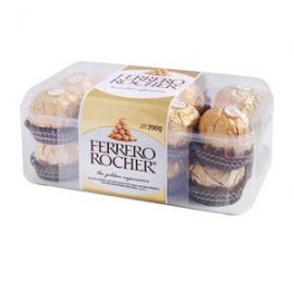 Ferrero Chocolate Ferrero Rocher Relleno con Avellana 16P - ZK-Despensaenlinea