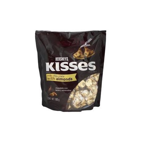 Hersheys Chocolate Hershey's Kisses Con Almendras 900G - ZK-Despensaenlinea