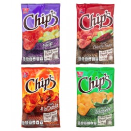 Barcel Papas Chips surtido 4P/170G - KOZ-Despensaenlinea