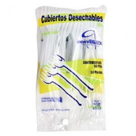 Conver Caja Tenedor Chico Conver 60P/50T-Despensaenlinea