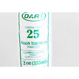 Dart Caja Vaso Térmico Dart No.12 40P/25V-Despensaenlinea