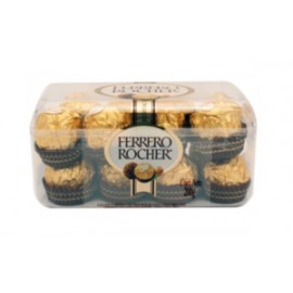 Ferrero Chocolate con avellana Ferrero Rocher 16P - KOZ-Despensaenlinea