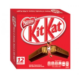 Nestlé Oblea cubierta con chocolate Kit Kat 12P/45G - KOZ-Despensaenlinea