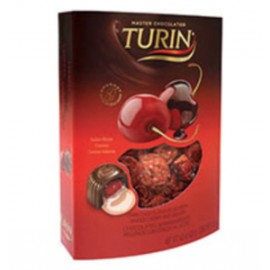 Turin Cereza cubierta de chocolate semi amargo Turin 420G - KOZ-Despensaenlinea