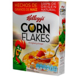 Kelloggs Media Caja Cereal Corn Flakes 400C/12P-Despensaenlinea