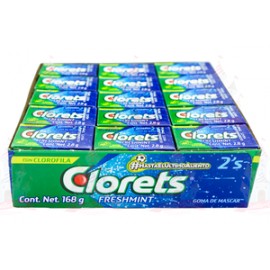 Mondelez Caja Chicles Clorets 2 S fresh 32C/60P-Despensaenlinea