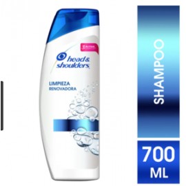 Procter & Gamble Caja shampoo Head & Shoulders limpieza renovadora 10P/700M-Despensaenlinea