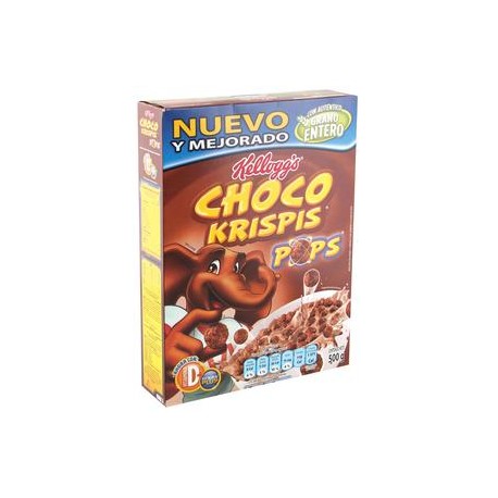 Kelloggs Caja cereal Choco Krispis pop 470G/24P-Despensaenlinea