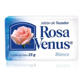 La Corona Caja Jabón de Tocador Rosa Venus Blanco 25G/240P-Despensaenlinea