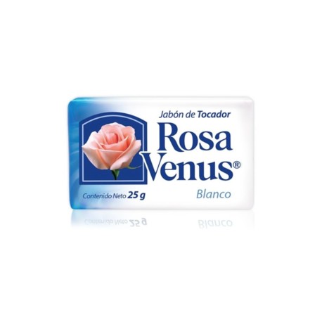 La Corona Caja Jabón de Tocador Rosa Venus Blanco 25G/240P-Despensaenlinea