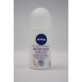 Beierdorf Caja Desodorante Roll On Nivea Aclarado Natural Beauty 50M/12P-Despensaenlinea