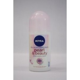 Beierdorf Caja Desodorante Nivea Roll On Pearl & Beauty 50M/12P-Despensaenlinea