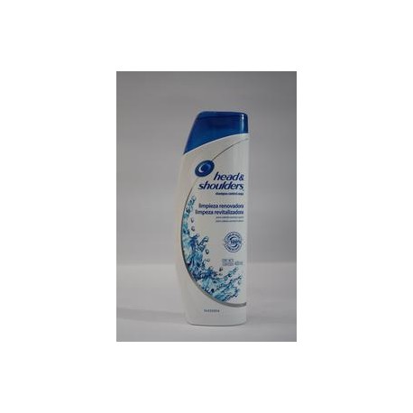 Procter & Gamble Media Caja Shampoo Head & Shoulders Limpieza Renovadora 375M/6P-Despensaenlinea