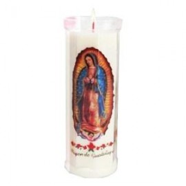 San Felipe Media Caja Veladora Semanal Virgen de Guadalupe 6P-Despensaenlinea