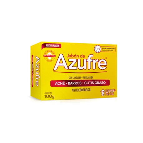 Grisi Media Caja jabón Grisi Azufre 100G/25P-Despensaenlinea