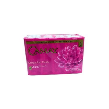 Unilever Media caja jabón de tocador Camay Floral Sensation 150G/36P-Despensaenlinea