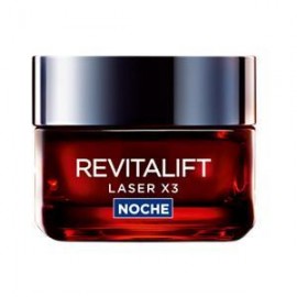 L´Oreal Caja Crema Expertise Revitalift Lasser Noche 50G/6P-Despensaenlinea