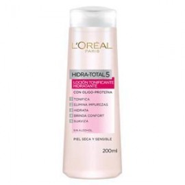L´Oreal Caja Crema Expertise Hidratación Total5 para Piel Seca 200G/6P-Despensaenlinea