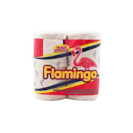 Kimberly Clark Colchón papel higiénico Flamingo 24 bolsas de 4 rollos-Despensaenlinea