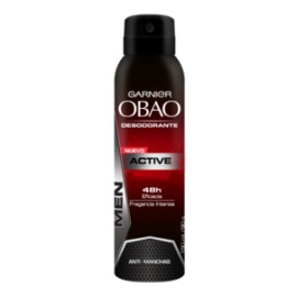 Garnier Media Caja Desodorante Obao Spray Hombre Active 150M/6P-Despensaenlinea