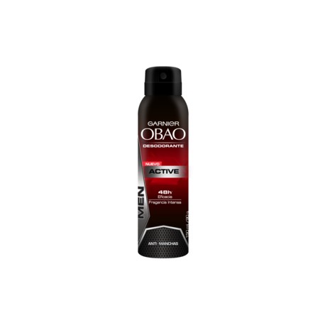 Garnier Media Caja Desodorante Obao Spray Hombre Active 150M/6P-Despensaenlinea