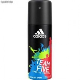 Coty Media Caja Desodorante Adidas Hombre Aero Team Five 150M/6P-Despensaenlinea