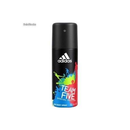 Coty Media Caja Desodorante Adidas Hombre Aero Team Five 150M/6P-Despensaenlinea