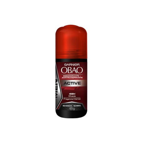 Garnier Caja Desodorante Obao Roll For Man Active 65G/24P-Despensaenlinea
