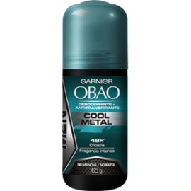 Garnier Caja Desodorante Obao Roll For Man Cool Metal 65G/24P-Despensaenlinea