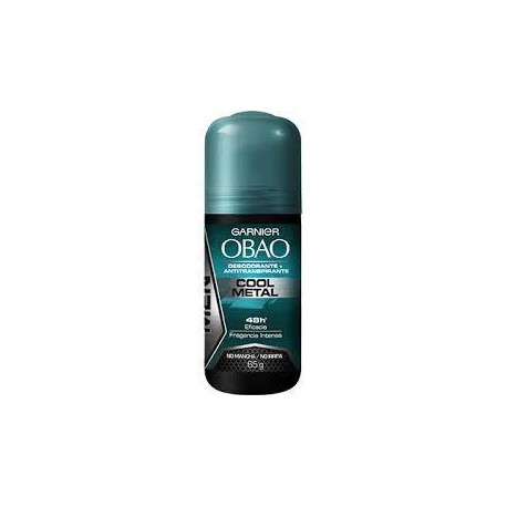 Garnier Media Caja Desodorante Obao Roll For Man Cool Metal 65G/12P-Despensaenlinea