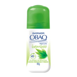 Garnier Caja Desodorante Obao Roll Mujer Bamboo Breeze 65G/24P-Despensaenlinea