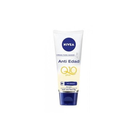 Beierdorf Caja Crema Nivea Hand Antiedad Q10 Plus 75G/12P-Despensaenlinea