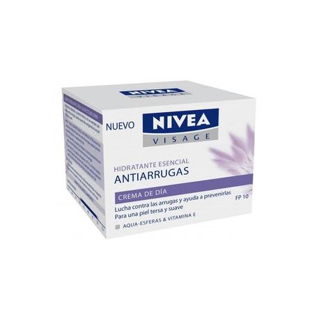Beierdorf Media Caja Crema Nivea Visage Antiarrugas Día 50M/3P-Despensaenlinea