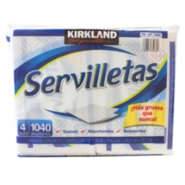 Kirkland Kirkland Signature servilletas 1040S - KOZ-Despensaenlinea