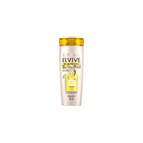 L´Oreal Media Caja Shampoo Elvive Re-Nutricion 400M/6P-Despensaenlinea