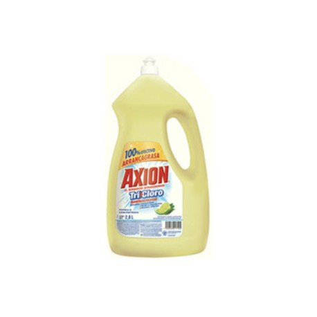 Colgate Palmolive Lavatrastes liquido Axion tricloro 2.8L -  KOZ-Despensaenlinea