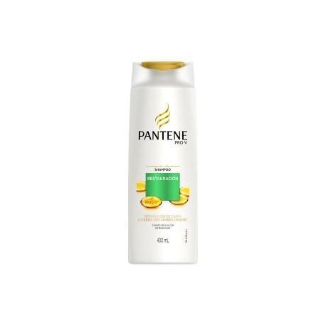 Procter & Gamble Media Caja Shampoo Pantene 2en1 Restauracion 400M/6P-Despensaenlinea