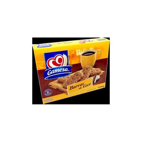 Pepsico Caja barra sabor coco Gamesa 845G/9P-Despensaenlinea