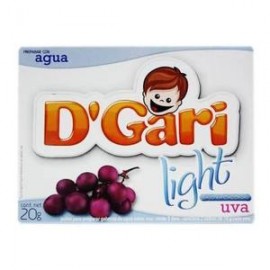 DÂ´Gari Caja Gelatina D'Gari Light Uva 20G/24P-Despensaenlinea