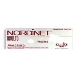 MayoreoTotal Nordinet Adulto 20 Tab (400 mg/150 mg/100 mg/50 mg) - KOZ-Despensaenlinea